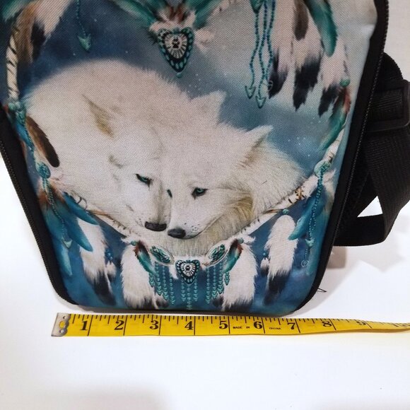 Kids' 3-piece Backpack set, White Wolves Dreamcatcher picture, EUC - Picture 11 of 15